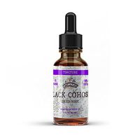 Black Cohosh Tincture Organic Black Cohosh Extract (Cimicifuga Racemosa) Dried Root, Non-GMO in Cold-Pressed Organic Vegetable Glycerin, 2 oz (60 ml)