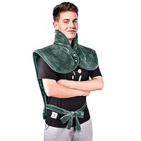 Ewinodon USB Electric Heating Vest for Neck and Shoulders Fast Heating Pad for Back Pain Winter Warm Health Care Time Setting Drop Ship