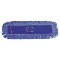 Boardwalk 1136 Mop Head, Dust, Looped-End, Cotton & Synthetic Fibers, 36 x 5 in., Blue