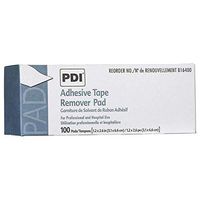 PDI Healthcare B16400 Adhesive Tape Remover Pad, 1.25" x 2.625" Size (Pack of 1000)