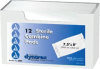 Dynarex Non-adherent Combine Pad 5" x 9", Sterile (Box of 20 Each)