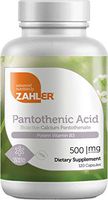 Zahlers Pantothenic Acid - 120 Capsules