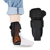 Ankle Brace Foot Drop Brace,Fencia Rehabilitation Orthotic Adjustable Plantar Fasciitis Ankle Support Foot Drop Brace Open-Heel - Joint Stress Reduction & Rehabilitation