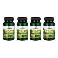 Swanson Femflora Probiotic for Women 9.8 Billion Cfu 60 Caps 4 Pack