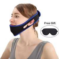 Chin Strap for Snoring and Apenea, Anti Snoring Sleeping Chin Band Strap Solution with Adjustable Strap, Sleep Aid for Man, Women