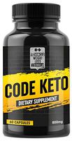 Keto Diet Pills - Best Ketosis Supplement for Women and Men - Code Keto - 60 Capsules