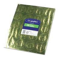 GEO20014 - Geographics Gold Foil Embossed amp;quot; Official Seal of Excellenceamp;quot; Seals