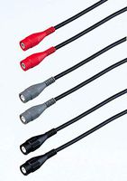 Fluke PM9092/001 3 Piece Coaxial BNC Cable Set, 0.5m Cable Length, 50 Ohms