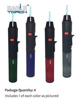6 3/4" Eagle Torch Pen Gun Torch Lighter Butane Refillable Semi Transparent Tank (4)