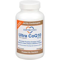 Ultra CoQ10-150 mg of CoQ10 in 2 softgels. Formulated for high Absorption to Support Heart, Brain and Muscle Health