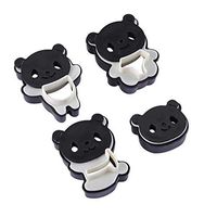 Meidexian888 Little Panda Mold DIY, Plastic Cute Little Panda Mold DIY Bread Cookie Mould Creative Funny Party Decor (Black White)