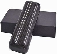RENKUNDE Smoking Cigar Case Holster Carbon Fiber Cigar Case 2 Pack Cigar Case Portable Cigar Case Cigar Humidor Cigar Box