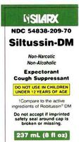 Siltussin Dm Cough Syrup - 8 Oz