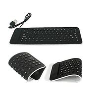 Xindda USB Mini Flexible Silicone Keyboard Foldable for Laptop Notebook, Ship from USA