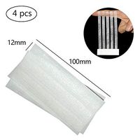 Wound Strips,Fencia 4PCS Non Seam Adhesive Tape Skin Closure of Wound Strips - Medical Paper Tape Adhesive Bandage Tape Wrap for Surgical Wound Care (0.23X3 in)