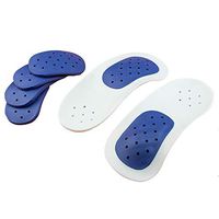 Wgwioo Arch Support Insoles,Foot Orthotics,Relieve Foot Pain,Balance, Alignment,Blue,26~29