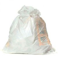 Plasticplace 20-30 gallon Trash Bags, 0.7 Mil, 30"W x 36"H, White, 200/ Case