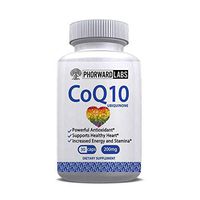 Phorward Labs CoQ10 Ubiquinone 200mg 30ct, Antioxidant Health Supplement