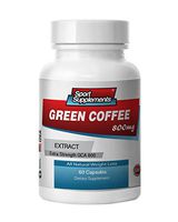 Green Coffee Bean Extract Weight Control Formula. Dietary Supplement with GCA 800 (1 Bottle 60 Capsules)