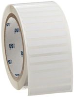 Brady THT-15-351-2.5 2" Width x 0.25" Height, B-351 Tamper-Resistant Vinyl, Matte Finish White Thermal Transfer Printable Labels (2500 per Roll)