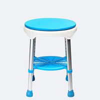 Nationwel@ Healthcare Rotating Rounded Bath/Shower Stool with Swivel Seat-Applicable to The Elderly, Pregnant Women, The Disabled