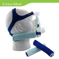 2 CPAP Strap Covers – Superior Comfort Pads to wrap CPAP Nasal mask Straps – No Skin Irritation, no Strap Marks – Softest, Breathable Fabrics, Double Stitching, Advanced Cooling CPAP Cushions