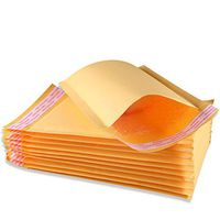 Kraft Paper Bubble Envelopes Bags Mailers Padded Shipping Envelope with Bubble Mailing Bag Use for Menstrual Pads,1 Bags,M(Length 250mm)