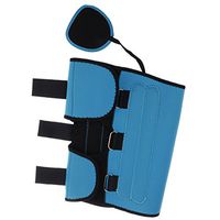 Orthotics Leg Correction Belt O/X-Type Knock Knee Bowlegs Corrector Band Brace Straightening Bandage - Blue