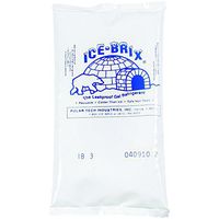 Ship Now Supply SNIB3BPD Ice-Brix Cold Packs, 3 oz., 5"L x 2 3/4"W x 3/4"H, White (Pack of 96)