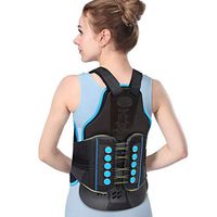 Pulley Adjustable Back Brace Support, Immediate Relief for Back Pain, Herniated Disc, Lumbar Fracture, Lumbar Spondylolisthesis, 3 Sizes