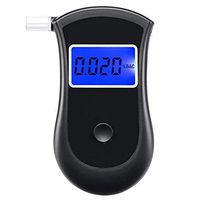 Breathalyzer, Portable Breath Alcohol Tester LCD Screen Display (Black)