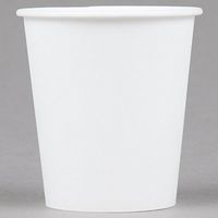 Dart Solo Bare Eco-Forward 3 oz. Wax Treated White Paper Cold Cup - 100/Pack