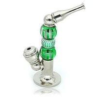 Small Crafts Assembled from Lamp Fittings, Suitable for Display Windows, Holiday Father's Day Gift Sets (Green)