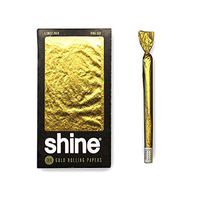 Shine Shine 24k Gold Rolling Papers King Size 1 Sheet | Single Sheet Gold Paper Great for Gift