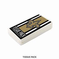 Worthy Promo NFL New Orleans Saints Party Favors & Party Supplies Tissue Packs 10-Pack