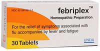 UNDA - Febriplex - Homeopathic Remedy for Temporary Relief of Flu-Like Symptoms* - 30 Tablets