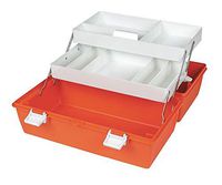 Flambeau First Aid Storage Case, W 10 1/4,2 Trays - 6772PM