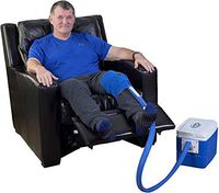 Polar Products Active Ice 3.0 Knee & Joint Cold Therapy System with Digital Timer Includes Knee Bladder, 9 Quart Cooler