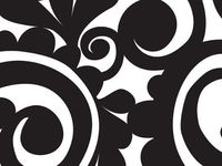 Classic Wrap - Bold Scroll 18"x417' Gift Wrap Half Ream Roll (1 roll) - Wraps -M2135H18