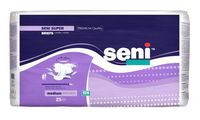 Seni S-ME25-BS1 Super Briefs44; Medium44; Pack of 75