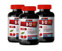 Heart Care Supplement - B-12 METHYLCOBALAMIN - SUBLINGUAL - Premium Vitamin Supplements - Vitamin b12 Energy Booster - 3 Bottles 360 Fast Dissolve Tablets