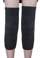 Woman Men Winter Warm Knee Brace Support Pads Thicken Fleece Lined Cashmere Knee Warmer Sleeve Leg Sleeves Protector Anti-Slip Thermal Knee Brace Wraps Leg Warmer Kneelet