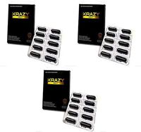 Krazy Night Black 10 Capsules Best Male Enhancing Performance Capsules The Most Effective Amplifier for Performance, Energy, and Endurance (30 Pill)