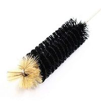 Long Bottle Cleaning Brush 17" Extra Long Brush for Washing Narrow Neck Beer, Wine, Kombucha, Water Bottles,Decanter, Narrow Neck Brewing Bottles, Flexible Bendable Brushes Household Cleaning (2pcs)