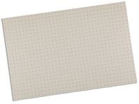 Rolyan Splinting Material Sheet, Polyform, White, 1/8" x 24" x 36", 1% Perforated, Single Sheet