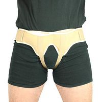 Vive Hernia Belt - Hernia Support Truss for Single/Double Inguinal or Sports Hernia - Two Removable Compression Pads & Adjustable Groin Straps - Surgery & Injury Recovery (Medium)