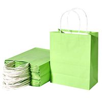 Paper Gift Bags,Kraft Paper Shopping Bags,Party Bags,Merchandise Bag, Kraft Bags, Retail Bags,Paper Bags with Handles 50Pcs/200Pcs