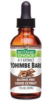 Botanic Choice Yohimbe Bark Alcohol Free Liquid Extract, 1 Fluid Ounce