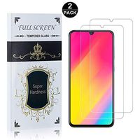 Screen Protector Compatible with Galaxy A70, UNEXTATI Premium HD Easy Install Tempered Glass Screen Protector Film for Samsung Galaxy A70, 2 Pack