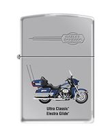 Zippo Harley-Davidson Ultra Classic High Polish Pocket Lighter, Chrome